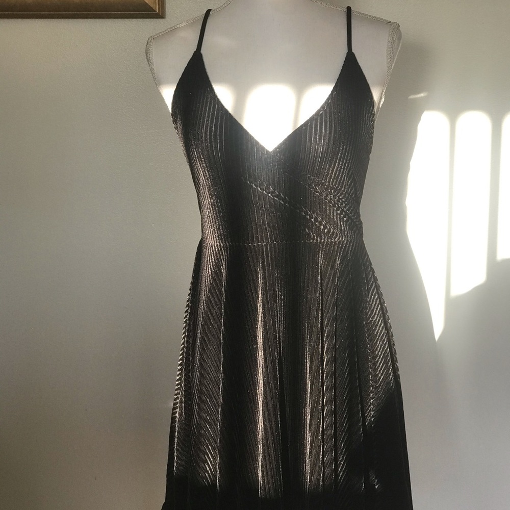 Black skater girl dress